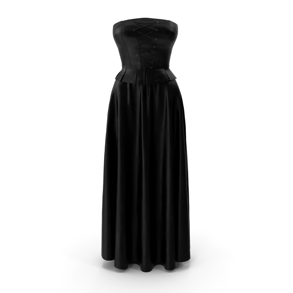 Corset com Saia Midi