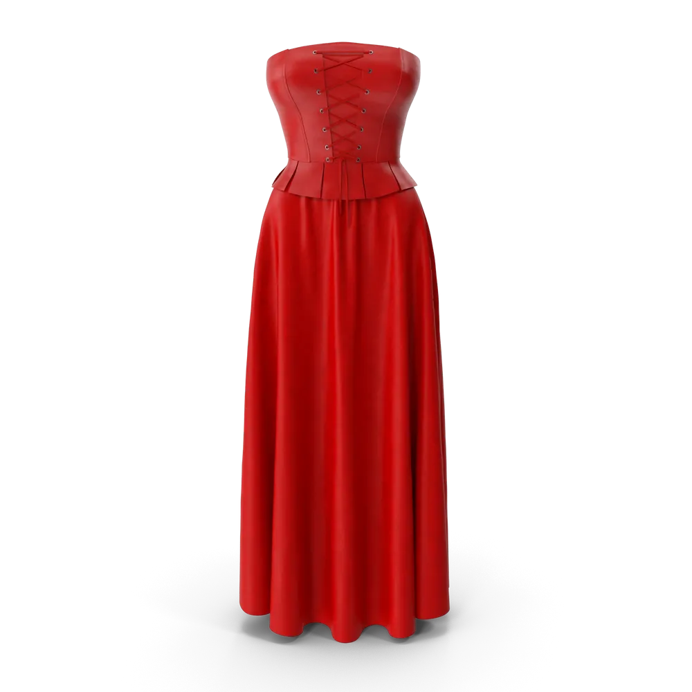 Conjunto Corset Couro